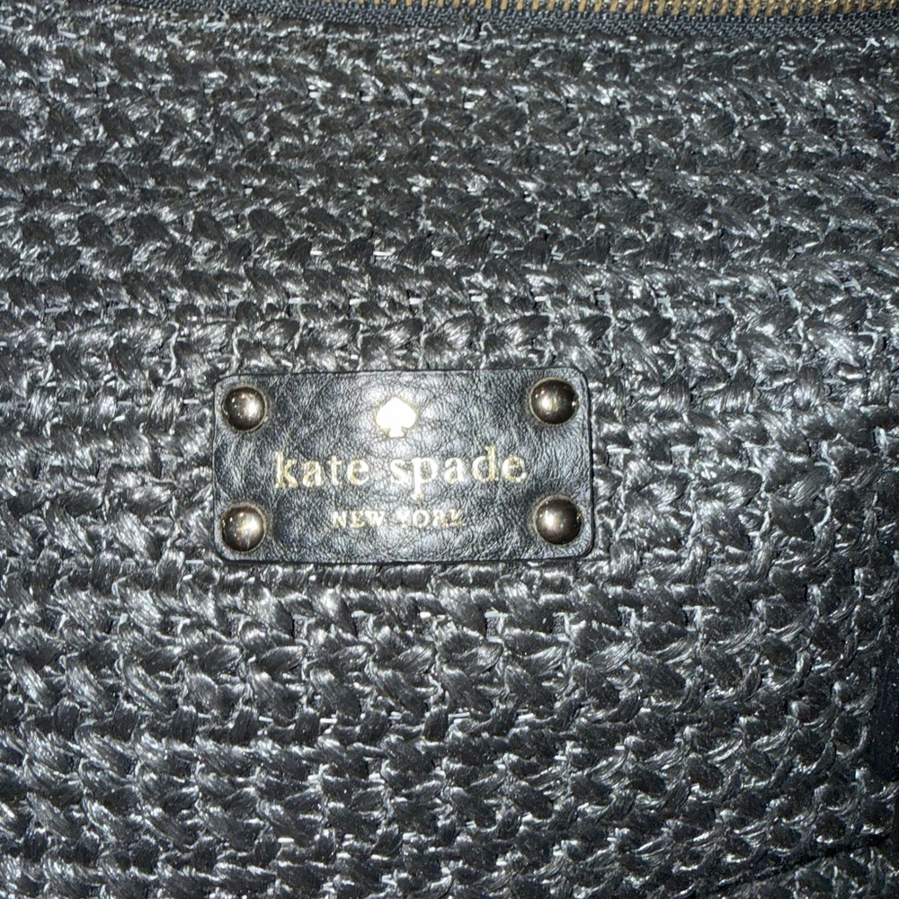 Kate Spade Black Textured Crossbody Bag - Picture 2 of 10